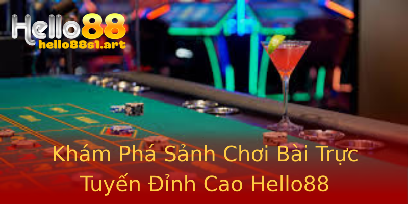 Khám Phá Sảnh Chơi Bài Trực Tuyến Đỉnh Cao Hello88 Khám Phá Sảnh Chơi Bài Trực Tuyến Đỉnh Cao Hello88